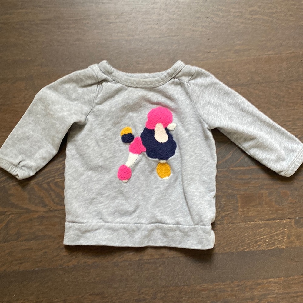 Baby Gap Appliqué tunic sweatshirt